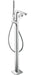 AXOR Urquiola Thermostatic Freestanding Tub Filler Trim with 1.75 GPM Handshower
