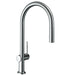 hansgrohe Talis N HighArc Kitchen Faucet, O-Style 2-Spray Pull-Down, 1.75 GPM