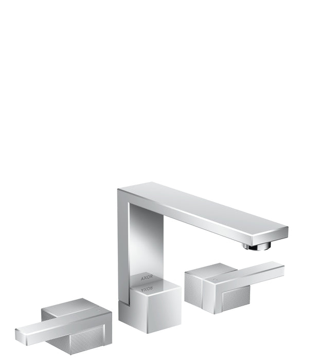AXOR Edge Widespread Faucet 130 - Diamond Cut, 1.2 GPM