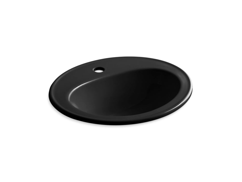 KOHLER Pennington 20-1/4" oval drop-in bathroom sink