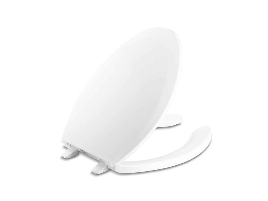 KOHLER Lustra Elongated toilet seat with antimicrobial agent