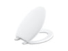 KOHLER K-4652-A Lustra Quick-Release elongated toilet seat with antimicrobial agent