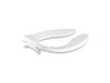 KOHLER K-4666-CA Lustra Commercial elongated toilet seat with antimicrobial agent and check hinge