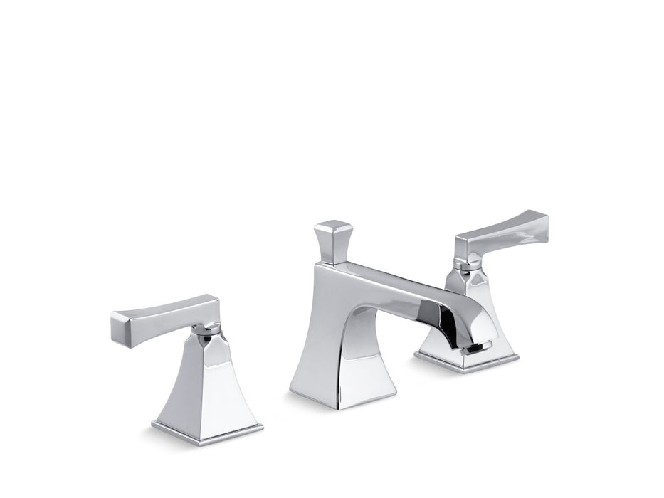 KOHLER K-454-4V Memoirs Stately Widespread bathroom sink faucet, 1.2 gpm