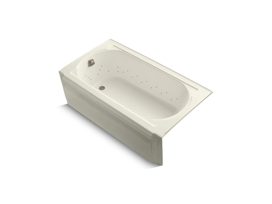 KOHLER Memoirs 60" x 33-3/4" alcove BubbleMassage air bath, left drain