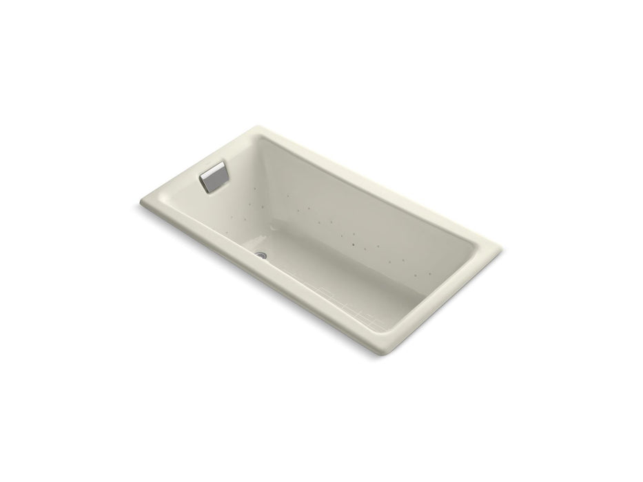 KOHLER K-852-GH96 Tea-for-Two 60" x 32" drop-in Heated BubbleMassage air bath