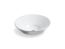 Load image into Gallery viewer, KOHLER K-2200 Conical Bell 16-1/4&amp;quot; round vessel bathroom sink, no overflow
