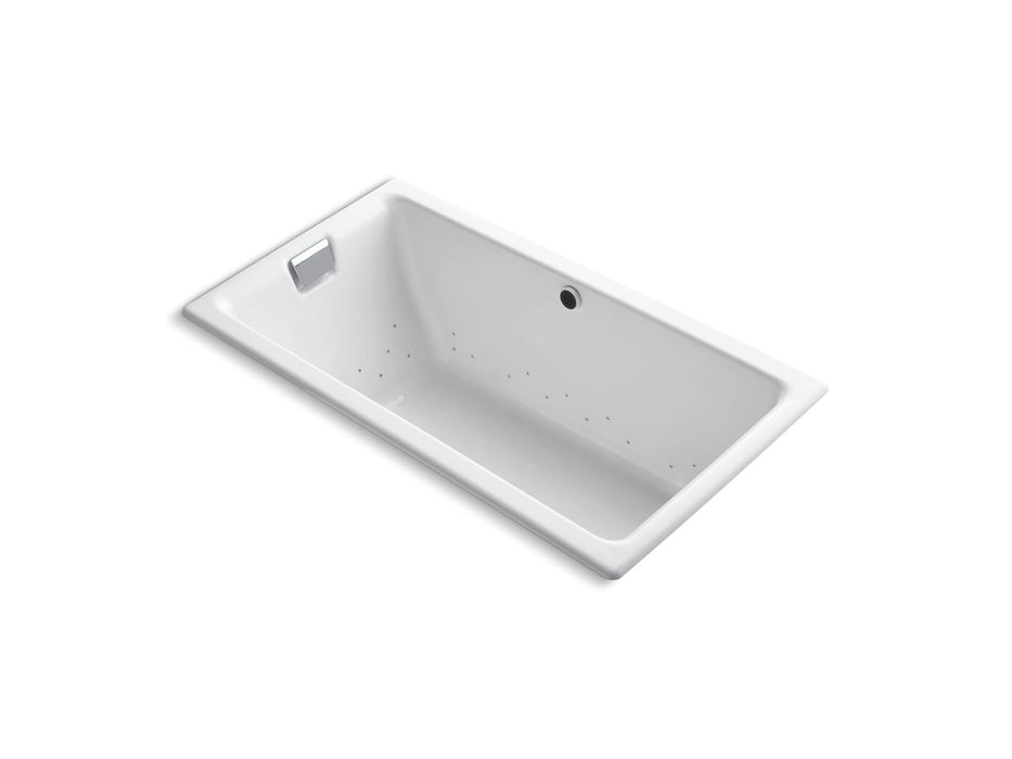 KOHLER K-856-GHCP Tea-for-Two 66" x 36" drop-in Heated BubbleMassage air bath