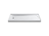 KOHLER K-9053 Salient 60" x 30" alcove shower base, left drain