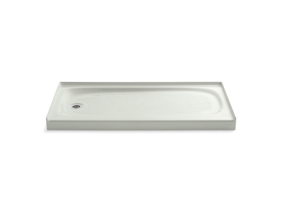 KOHLER K-9053 Salient 60" x 30" alcove shower base, left drain