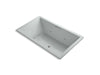 KOHLER K-1174-JH Underscore 72" x 42" drop-in heated whirlpool bath