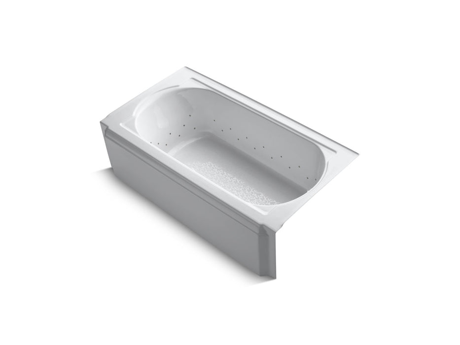 KOHLER Memoirs 60" x 33-3/4" alcove BubbleMassage air bath, right drain