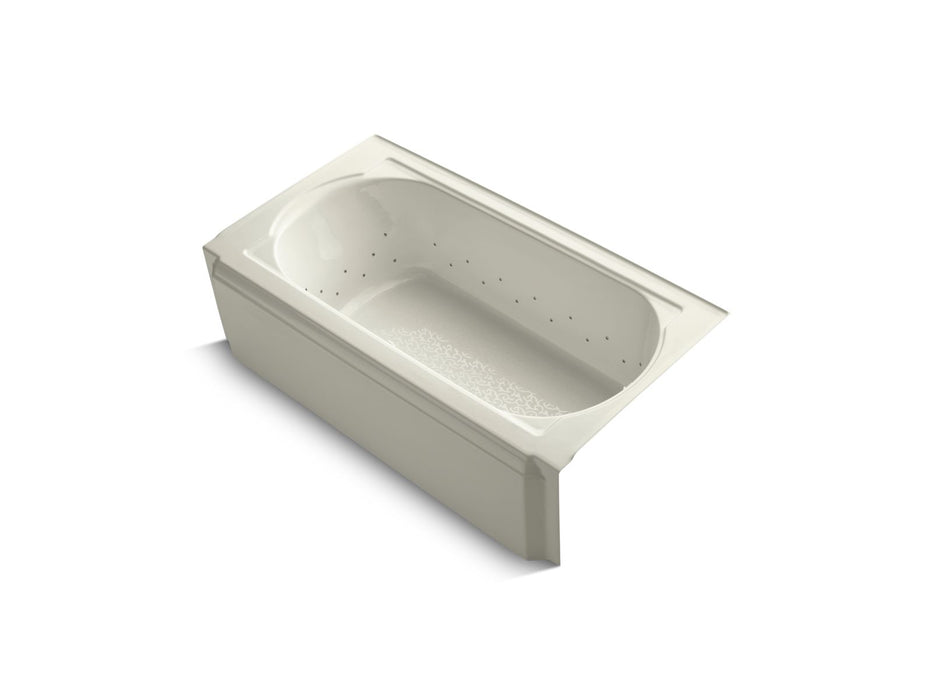 KOHLER Memoirs 60" x 33-3/4" alcove BubbleMassage air bath, right drain