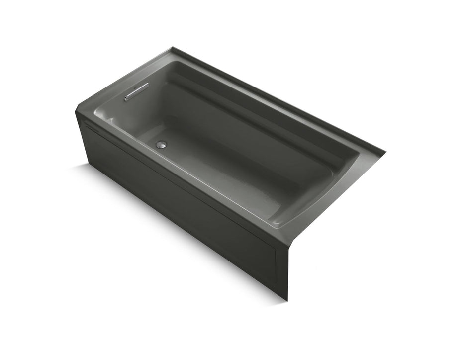 KOHLER K-1125-LAW Archer 72" x 36" alcove bath with Bask heated surface, left drain