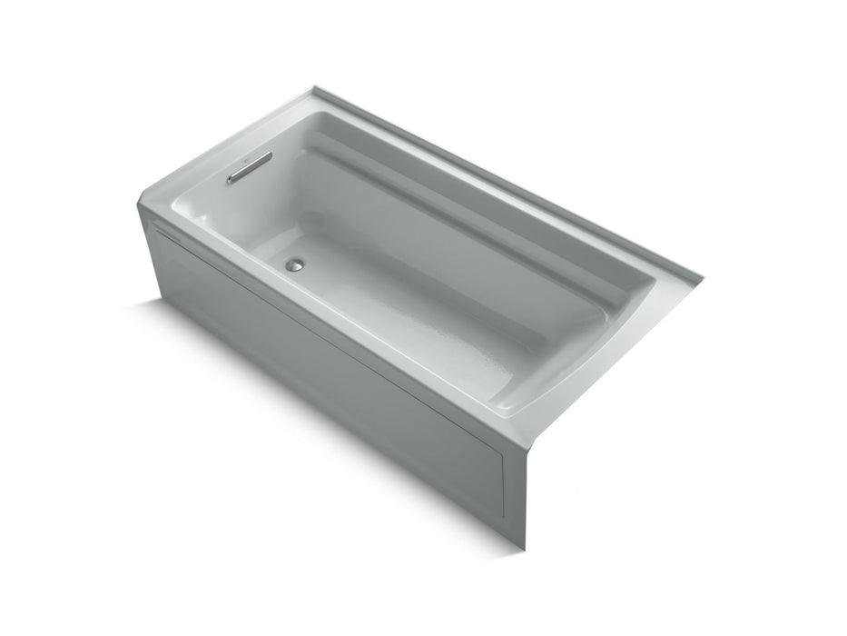 KOHLER K-1125-LAW Archer 72" x 36" alcove bath with Bask heated surface, left drain