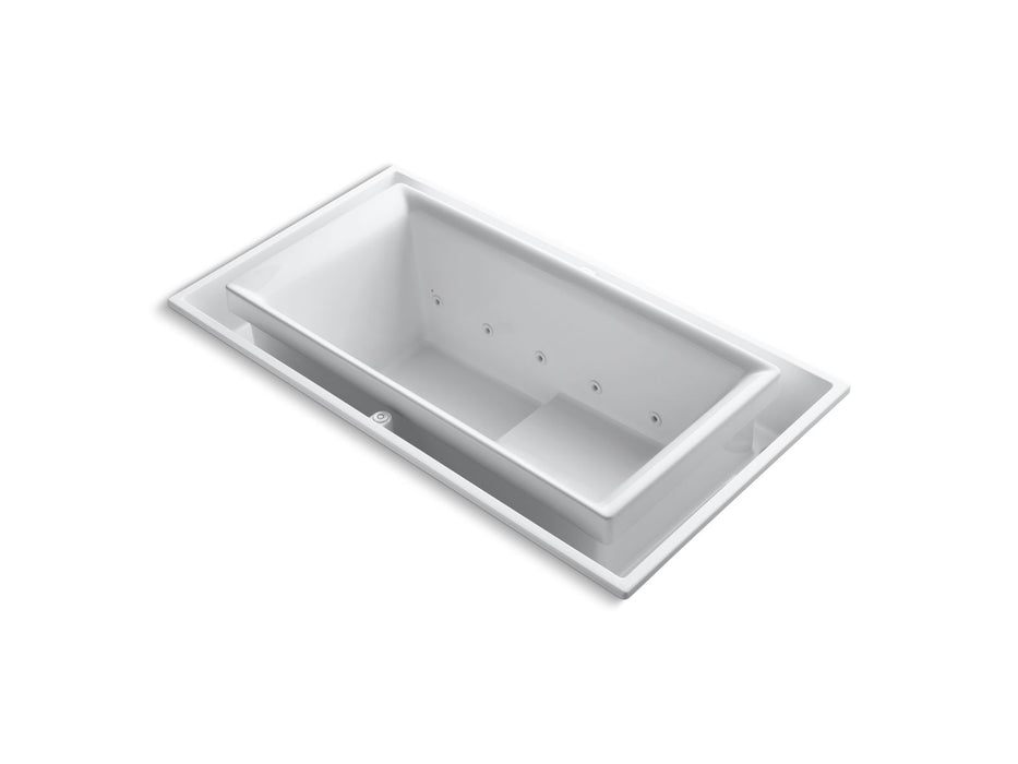 KOHLER K-1189-RE sok 63" x 31-1/2" drop-in Effervescence bath with left-hand drain