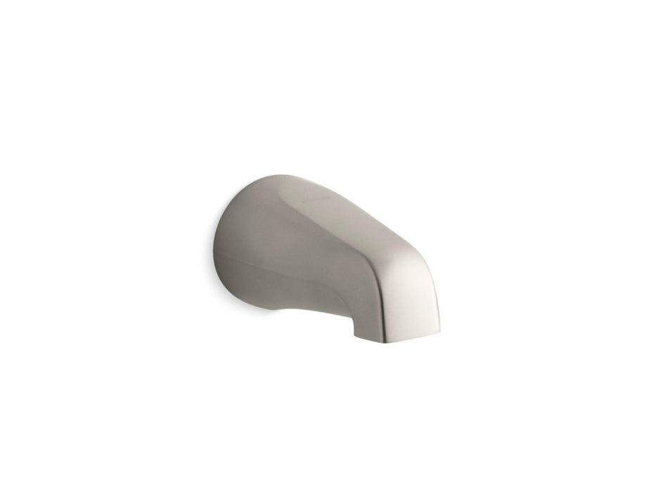 KOHLER K-15135-S Coralais Wall-mount bath spout, 4-7/8", slip-fit connection