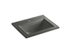 KOHLER Memoirs Stately 22-3/4" rectangular drop-in bathroom sink