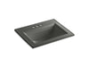 KOHLER K-2337-4 Memoirs Stately 22-3/4" rectangular drop-in bathroom sink