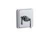 KOHLER K-TS13135-4A Pinstripe Pure Rite-Temp valve trim with lever handle