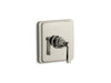 KOHLER K-TS13135-4A Pinstripe Pure Rite-Temp valve trim with lever handle