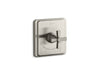 KOHLER K-T13173-3A Pinstripe Pure MasterShower temperature control valve trim with Lever handle