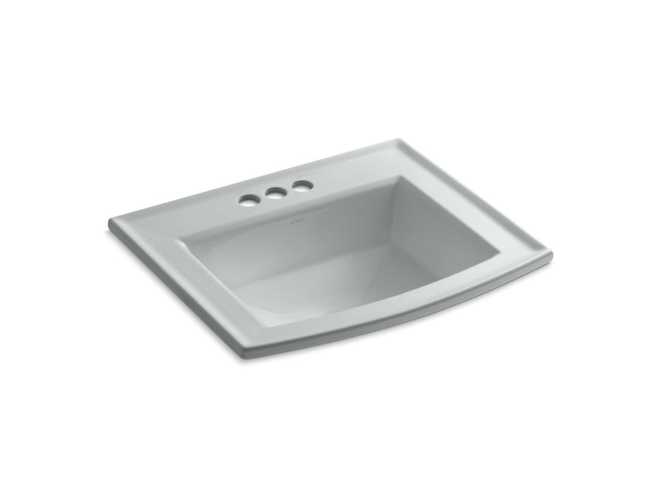 KOHLER Archer 22-3/4" rectangular drop-in bathroom sink