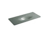 KOHLER Iron/Impressions 49" Enameled cast iron vanity top with integrated oval sink