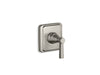 KOHLER K-T13174-4A Pinstripe Pure MasterShower volume control valve trim with lever handle