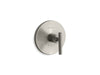 KOHLER Purist MasterShower temperature control valve trim with lever handle