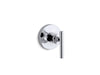 KOHLER Purist MasterShower volume control valve trim with lever handle