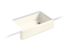 Load image into Gallery viewer, KOHLER K-6489 Whitehaven 35-3/4&amp;quot; undermount single-bowl farmhouse kitchen sink
