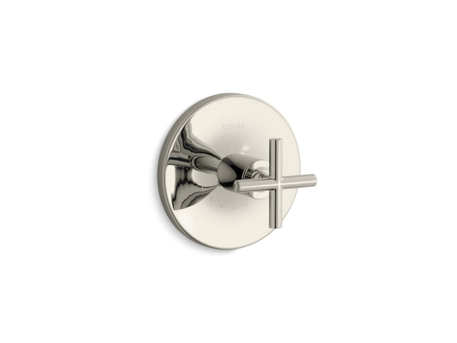 KOHLER Purist MasterShower temperature control valve trim with cross handle