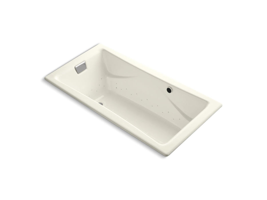 KOHLER Tea-for-Two 71-3/4" x 36" drop-in Heated BubbleMassage air bath