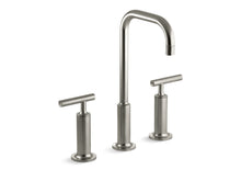 Load image into Gallery viewer, KOHLER K-14408-4 Purist Widespread bathroom sink faucet with Lever handles, 1.2 gpm
