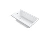KOHLER Highbridge 60" x 32" alcove bath, left drain