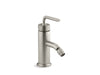 KOHLER Purist Horizontal swivel spray aerator bidet faucet with straight lever handle