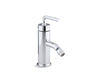 KOHLER Purist Horizontal swivel spray aerator bidet faucet with straight lever handle