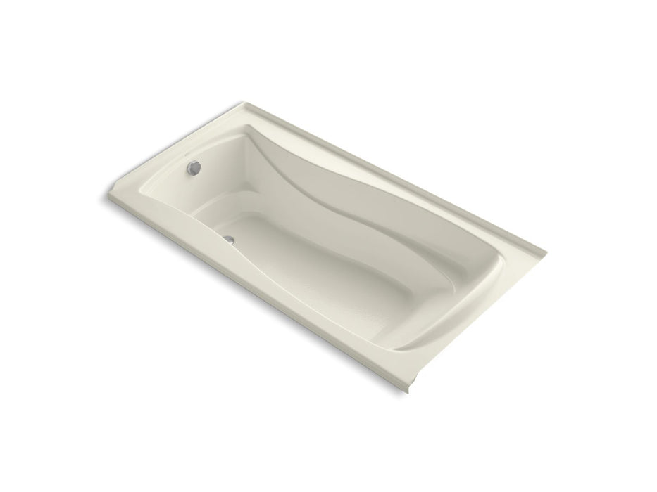 KOHLER K-1257-GHLW Mariposa 72" x 36" alcove Heated BubbleMassage air bath with Bask heated surface, left drain