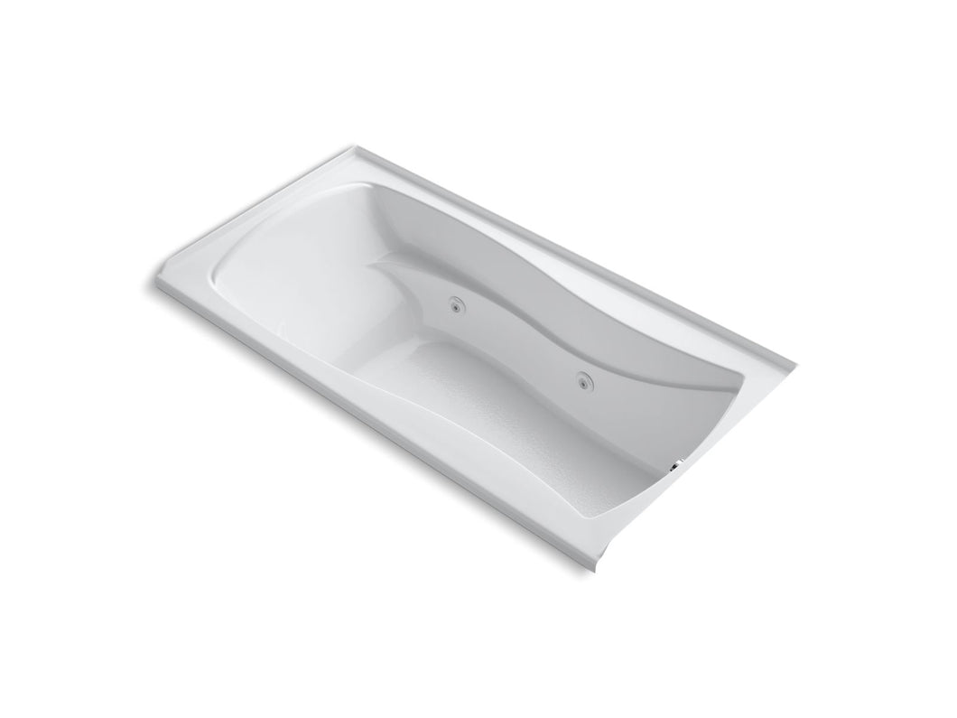 KOHLER K-1257-RH Mariposa 72" x 36" alcove heated whirlpool bath, right drain