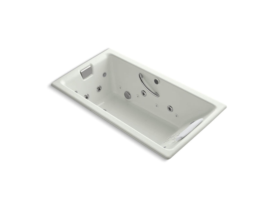 KOHLER K-856-V Tea-for-Two 66" x 36" drop-in Effervescence whirlpool bath