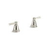 KOHLER K-T13141-4A Pinstripe Pure Deck-mount bath faucet handle trim with Lever design