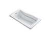 KOHLER K-1224-H Mariposa 66" x 35-7/8" drop-in whirlpool bath with end drain and heater