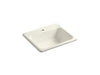 KOHLER K-5964-1 Mayfield 25" top-mount single-bowl kitchen sink