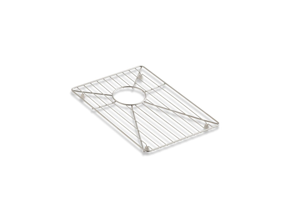 KOHLER K-6477 Vault Strive Stainless steel sink rack, 11-3/16" x 16-11/16" for 36" offset apron-front sink