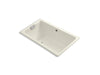 KOHLER Tea-for-Two 66" x 36" drop-in Heated BubbleMassage air bath