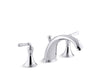KOHLER K-T387-4 Devonshire Deck-mount bath faucet trim with diverter