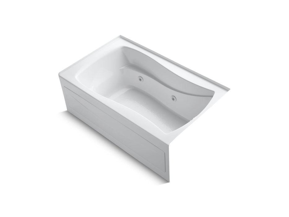 KOHLER K-1239-HR Mariposa 60" x 36" alcove heated whirlpool, right drain