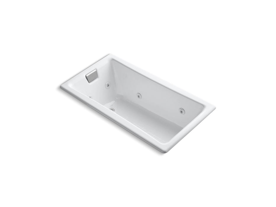 KOHLER K-852-JHE Tea-for-Two 60" x 32" drop-in/undermount whirlpool bath