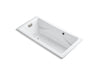 KOHLER Tea-for-Two 71-3/4" x 36" drop-in Heated BubbleMassage air bath